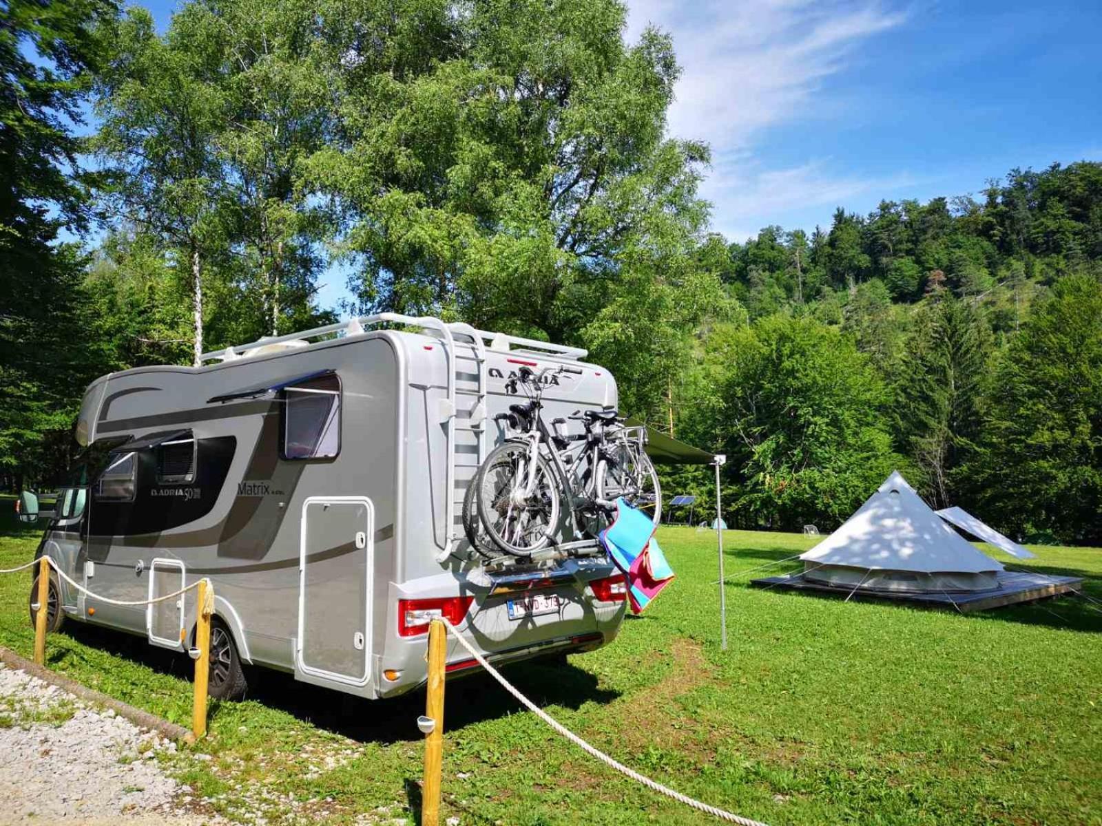 Eco River Camp - Pitches Radovljica Exteriér fotografie